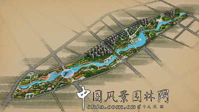 萬合創景：奇臺縣水磨河絲路商旅文化園景觀