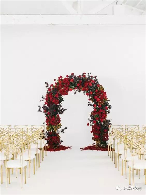 時尚花藝：婚禮花門欣賞