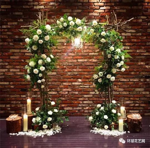 時尚花藝：婚禮花門欣賞