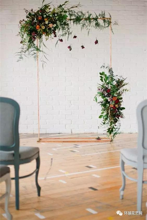 時尚花藝：婚禮花門欣賞