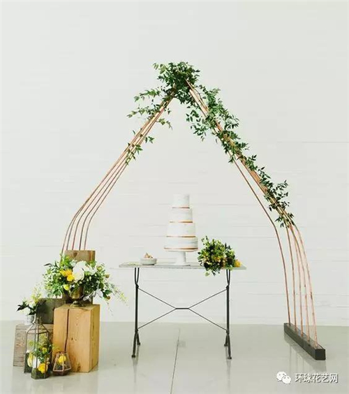 時尚花藝：婚禮花門欣賞