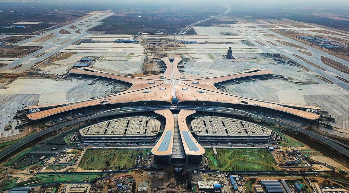 大興國(guó)際機(jī)場(chǎng)衛(wèi)星航站樓復(fù)工
