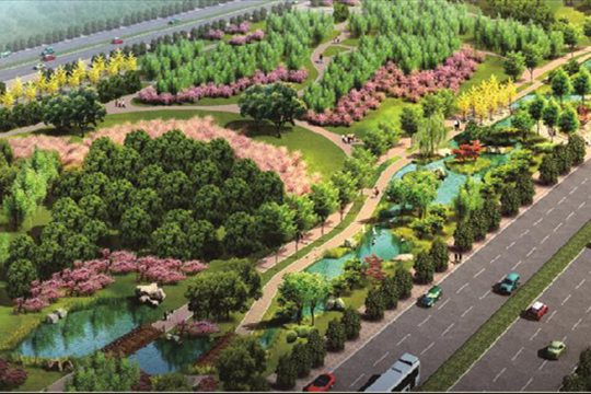 鄭港十路中央生態(tài)公園