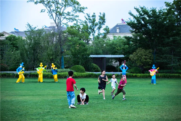 雅藍圖景觀丨白鷺金岸中央公園
