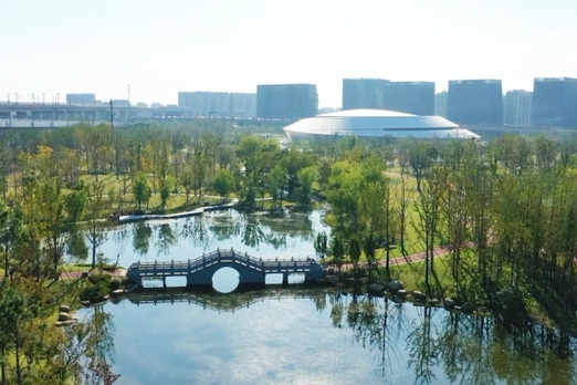 杭州亞運(yùn)會電競館所在的公園即將開放