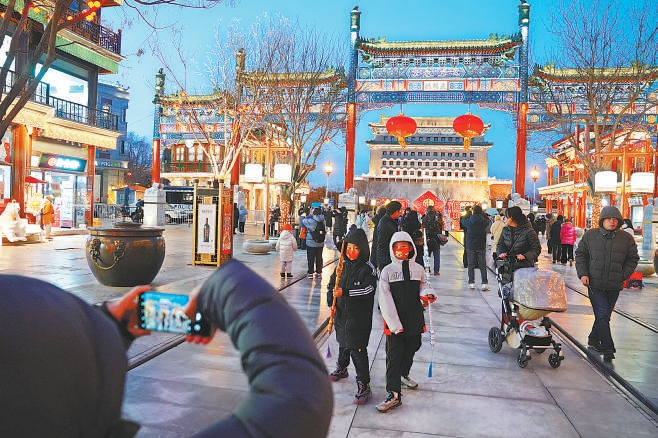 北京：全市大街小巷 點亮春節景觀