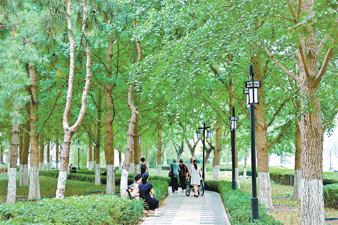 提升7處景觀節(jié)點(diǎn) 北京皇城根遺址公園美顏升級(jí)
