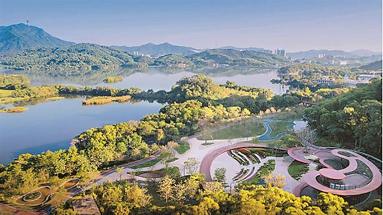 深圳首個(gè)零碳文體公園建成開園