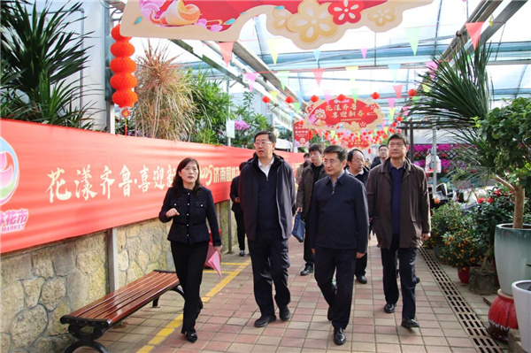 喜迎新春 濟南園林花市暨2025年宵花節盛大開幕